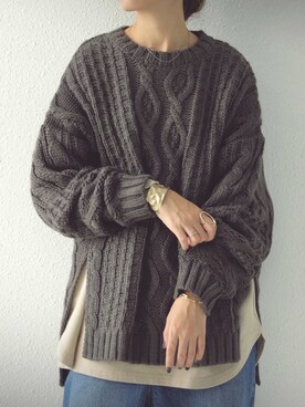 「アンティカ」｜antiquaさん（レディース・154cm）の秋コーディネート