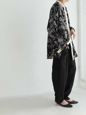 Antiqua アンティカ の パンツ 今穿くなら ゆるっとシルエットが旬のバルーンパンツ その他パンツ Wear