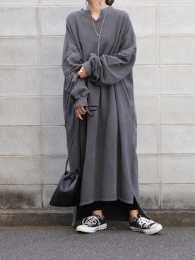 「限定アイテム」｜antiquaさん（レディース・152cm）の冬コーディネート