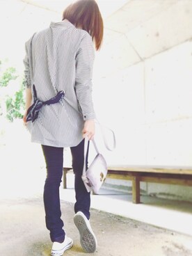 「Import & Select（インポートアンドセレクト）のアイテム（バッグ）」を使った、as_______uさん（レディース・163cm）の春コーディネート