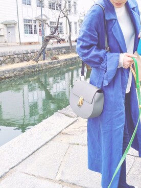 「DRWCYS（ドロシーズ）のアイテム（トレンチコート）」を使った、as_______uさん（レディース・163cm）の春コーディネート