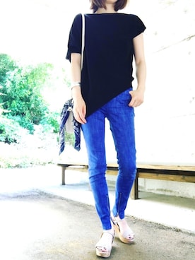 「Import & Select（インポートアンドセレクト）のアイテム（アクセサリー）」を使った、as_______uさん（レディース・163cm）の春コーディネート