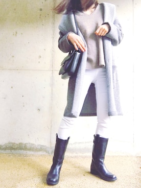 as_______uさん（レディース・163cm）の冬コーディネート