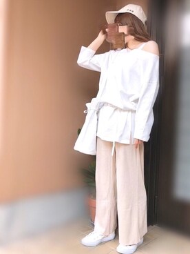 あずきさん（レディース・153cm）の春コーディネート