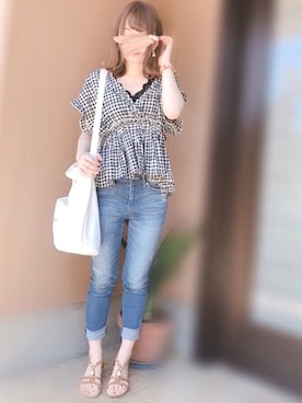 あずきさん（レディース・153cm）の春コーディネート