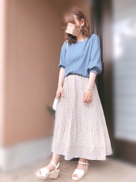 あずきさん(レディース・153cm)の夏コーディネート