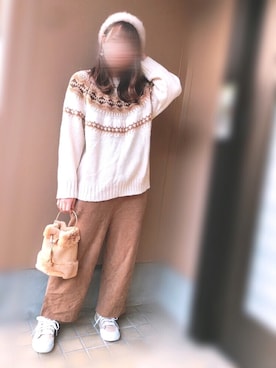 あずきさん(レディース・153cm)の冬コーディネート