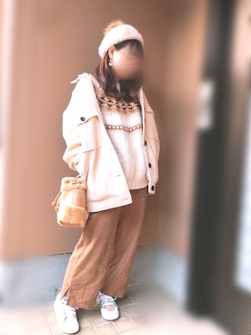 あずきさん(レディース・153cm)の冬コーディネート