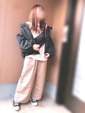 あずきさん(レディース・153cm)の冬コーディネート