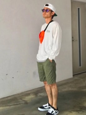 CHINさんパパさん(メンズ・163cm)の春コーディネート