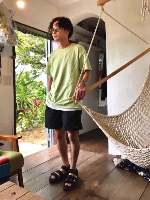 CHINさんパパさんのコーディネート