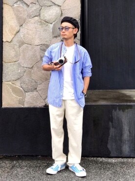 CHINさんパパさん(メンズ・163cm)の春コーディネート