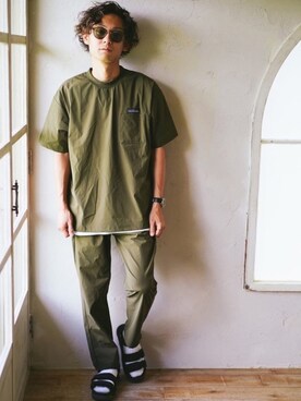 CHINさんパパさん(メンズ・163cm)の夏コーディネート