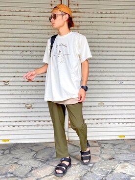 CHINさんパパさん(メンズ・163cm)の夏コーディネート