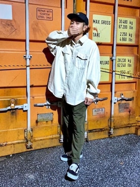 CHINさんパパさん(メンズ・163cm)の秋コーディネート