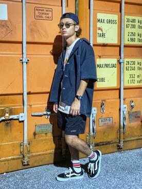 CHINさんパパさん(メンズ・163cm)の秋コーディネート