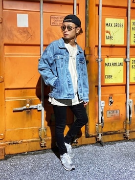 CHINさんパパさん(メンズ・163cm)の秋コーディネート