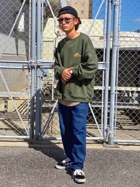 CHINさんパパさん（メンズ・163cm）の秋コーディネート