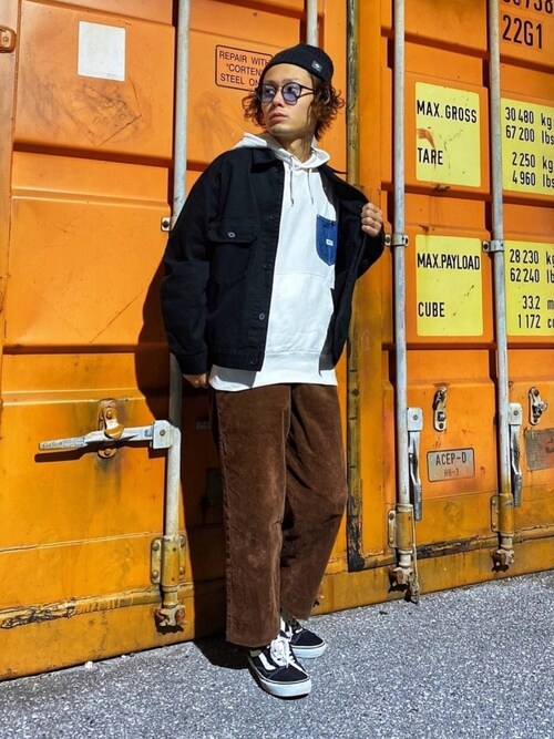 Chinさんパパ Columbiaのニットキャップ ビーニーを使ったコーディネート Wear