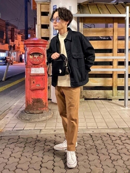 CHINさんパパさんのコーディネート