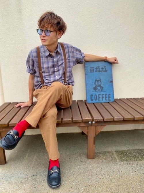 CHINさんパパさんのコーディネート