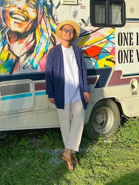 CHINさんパパさんのコーディネート