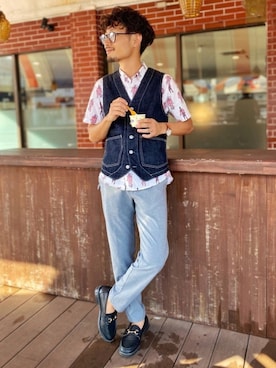 CHINさんパパさんのコーディネート