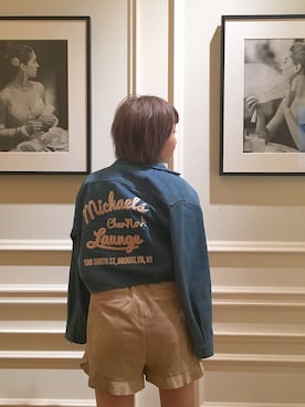 「ダズリン」｜「アイテム（デニムジャケット）」を使った、ａｙａｙａｎさん（レディース・156cm）の秋コーディネート