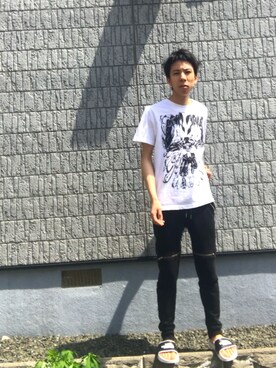 ただの服好きけんしー(YouTube)さん（メンズ・173cm）の春コーディネート