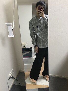 ただの服好きけんしー(YouTube)さん（メンズ・173cm）の秋コーディネート