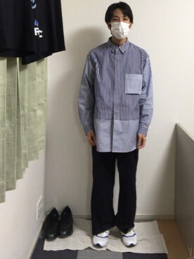 ただの服好きけんしー(YouTube)さん(メンズ・173cm)の秋コーディネート