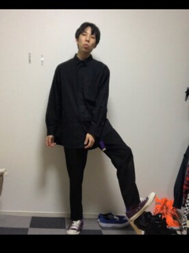 ただの服好きけんしー(YouTube)さん（メンズ・173cm）の秋コーディネート