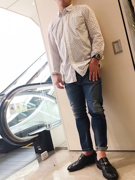 「星ドット」｜jacky0450さん（メンズ・176cm）の夏コーディネート