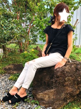 「BAYFLOW」｜「アイテム（その他）」を使った、kaop🐣さん（レディース・151cm）の夏コーディネート
