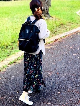 「Anello」｜「アイテム（その他）」を使った、kaop🐣さん（レディース・151cm）の秋コーディネート