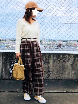 「Jのアイテム」を使った、kaop🐣さん（レディース・151cm）の秋コーディネート