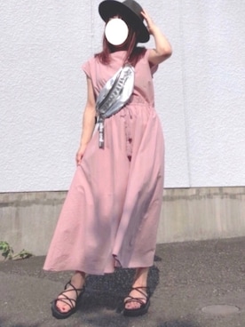 「SPIRALGIRL（スパイラルガール）のアイテム（帽子）」を使った、kaop🐣さん（レディース・150cm）の夏コーディネート