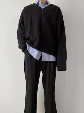 「FIELDのアイテム」を使った、あっちゃんさん（メンズ・170cm）の春コーディネート