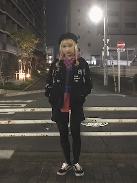 missribbonciciさん（レディース・160cm）の冬コーディネート