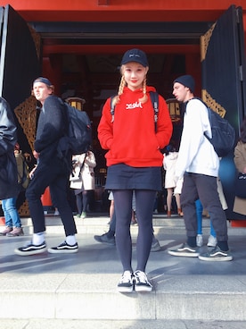 missribbonciciさん（レディース・160cm）の冬コーディネート