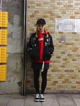 missribbonciciさん（レディース・160cm）の冬コーディネート