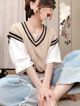 Kazuさん（レディース・158cm）の春コーディネート