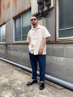 「アイテム（シューズ）」を使った、矢野征哉 SARUさん（メンズ・160cm・20代）の春コーディネート