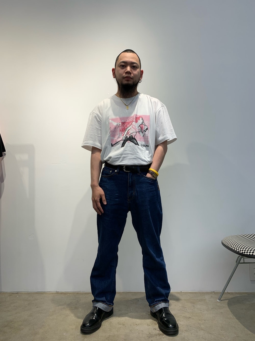 SILAS（サイラス）の「SILAS x JULIA GORTON FRONT PHOTO S/S TEE（T