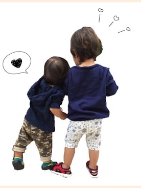 UMIさん（キッズ・90cm）の秋コーディネート