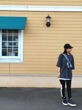 「OUV（オーブ）のアイテム」を使った、taeさん（レディース・165cm）の秋コーディネート