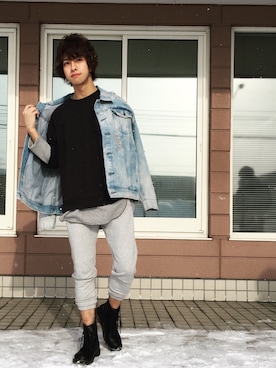 Matsuda  Kazukiさん（メンズ・177cm）の冬コーディネート