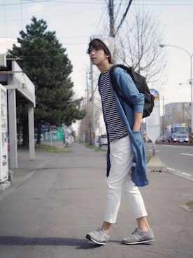 Matsuda  Kazukiさん（メンズ・177cm）の春コーディネート