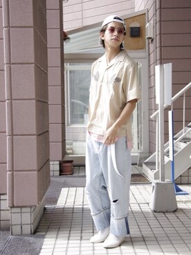Matsuda Kazukiさん(メンズ・177cm)の春コーディネート
