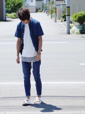 Matsuda  Kazukiさん（メンズ・177cm）の夏コーディネート
